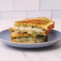 Garlic And Dill Pesto Grilled Cheese Recipe by Tasty image