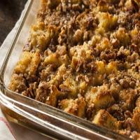 Bread Pudding with Spiced Rum Sauce_image