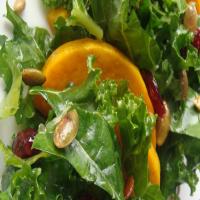 Kale Salad With Butternut Squash, Cranberries and Pepitas image