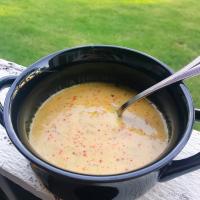 Instant Pot® Keto Pumpkin Soup with Sausage_image