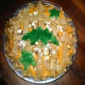 Whipped Sweet Potato Pie with White Chocolate Nuts_image