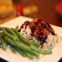 Grilled quail with blackberry sauce_image