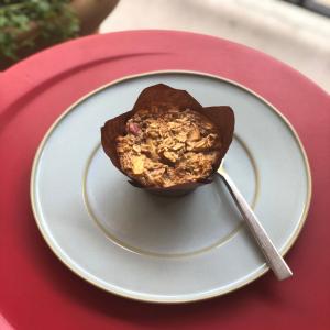 Healthy Low Calorie Apple Cinnamon Baked Oatmeal image