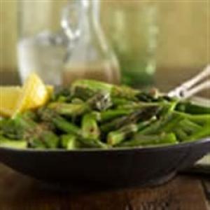 Asparagus with Sesame-Ginger Sauce_image