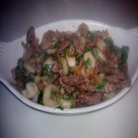 Beef and Bok Choy_image