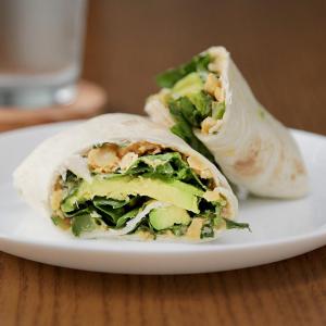 Chickpea And Veggie Avocado Wrap Recipe by Tasty_image