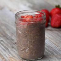 Strawberry Chocolate Overnight Oats Recipe by Tasty_image