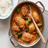 Curried Chicken Thighs_image