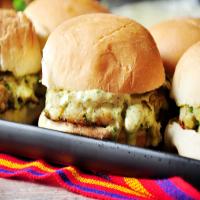 Scallop Burger Sliders With a Cilantro-Lime Mayo image