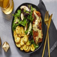 Pecan-Crusted Trout with an Apple-Studded Salad & Thyme-Roasted Potatoes_image