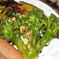 Caramelized Broccoli With Garlic image