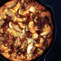 Cornbread with Caramelized Apples and Onions image