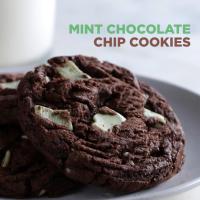 Mint Chocolate Chip Cookies Recipe by Tasty image