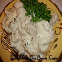 Creamed Turkey Over Biscuits_image