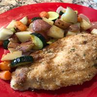 Sheet Pan Dinner with Chicken and Veggies image