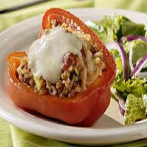 Italian Grilled Stuffed Peppers image