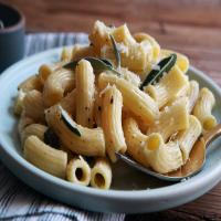 Pasta With Butter, Sage And Parmesan image