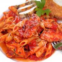 Rick's Grilled Chicken Penne Pasta image