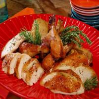 Tuscan Rosemary-Smoked Whole Chickens image