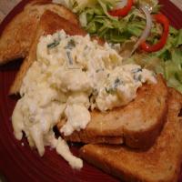 Cream Cheese and Chive Scrambled Eggs image