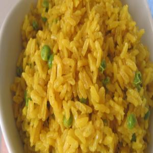 Orange-Cardamom Brown Rice With Peas (Vegan)_image