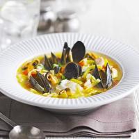 French country fish & mussel stew image