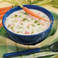 Creamy Chunky Potato Soup image
