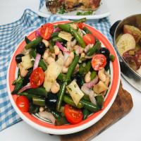 Cold Green Bean and Artichoke Salad_image