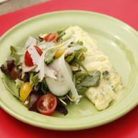 Omelet with Onions, Zucchini, and Fontina_image