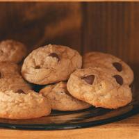 Healthy Peanut Butter-Chocolate Chip Cookies image