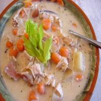 Creamy Turkey Soup (Crock Pot)_image
