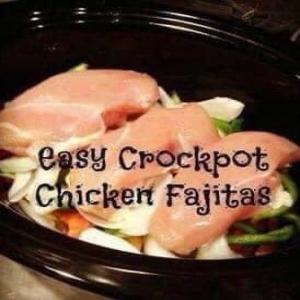 Easy Crock Pot Chicken Fajitas_image