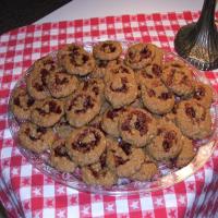 Raspberry Almond Oatmeal Cookies_image