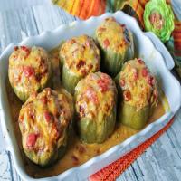 Mexican Stuffed Peppers With Ranchero Sauce image