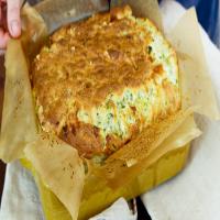Cheese, Leek, and Herb Souffle Casserole image