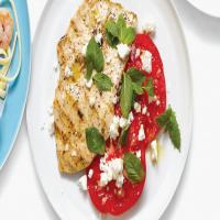 Chicken with Tomatoes, Feta, and Mint image