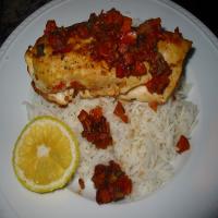 Tomato Lemon Chicken Breasts with Sage image