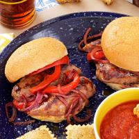 All-American Sausage and Pepper Sliders_image