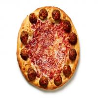 Pizza with Meatball Crust image