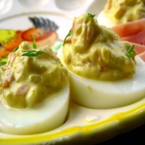 Easy Deviled Eggs & Ham_image
