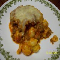 Cheesy Cheddar Mock Lasagna image