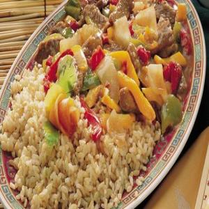Canton Beef with Bell Peppers image