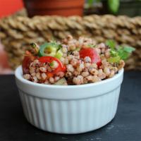 Zesty Whole Grain and Vegetable Salad_image