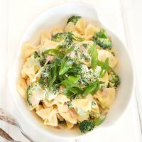 PASTA WITH HAM AND BROCCOLI_image