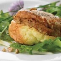Individual Upside-down Goat Cheese Souffles image