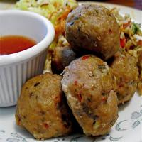 Thai Turkey Meatballs image