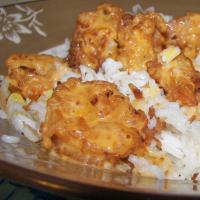 Coconut Shrimp With Red Curry Sauce_image