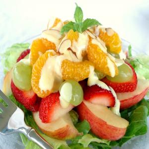 Fruit Salad with Sweet Orange Cream_image