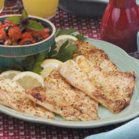 Broiled Orange Roughy with Italian Salsa_image