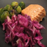 Crisp Red Cabbage Salad image